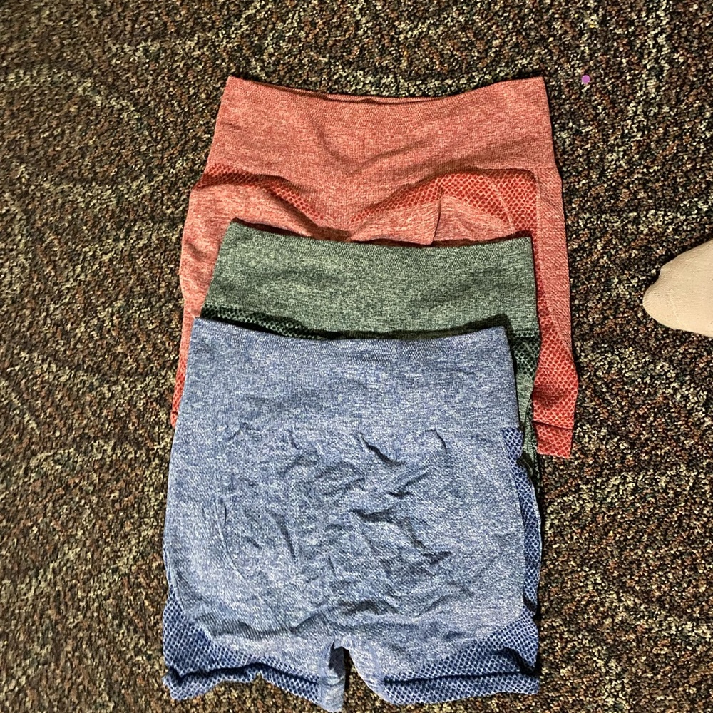 Women's Multi-Color Shorts Set